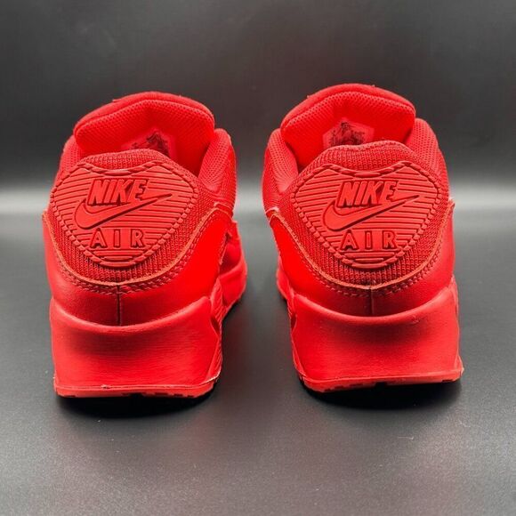 Nike Air Max 90 'Triple Red' - Picture 4 of 12